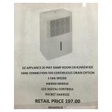 GE 20 pint dehumidifier