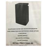 GE 50 pint dehumidifier