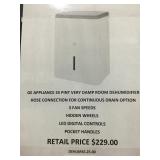 GE 35 pint dehumidifier
