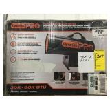 Dyna-glow pro propane forced airheater