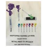 Mop topper thumbs up pens