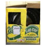 20ft Plastic landscape border