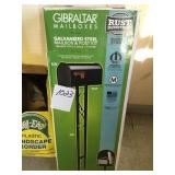 Galvanize steel mailbox and post kit