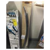 Design house adjustable curved shower rod