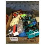 Box of misc items sold one money