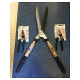 Hedge shears and pruners sold one money