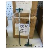 2 boxes of metal stakes sold one money