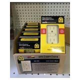 Duplex GFCI receptical w/plate x 10 - Ivory