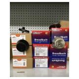 Miscellaneous deadbolts X9