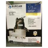 Burcam 1/3HP Submersible Sump Pump