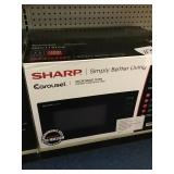 1.1 cu ft sharp microwave