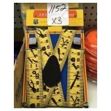 Heavy duty work suspenders X3