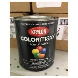 Krylon acrylic latex indoor and outdoor paint