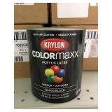 Krylon acrylic latex indoor and outdoor paint