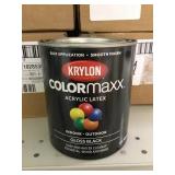 Krylon acrylic latex indoor and outdoor paint