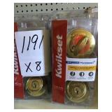 Quickset single cylinder deadbolt X8