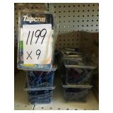 Tapcon 1/4in x 2 1/4in x9