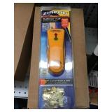 Stud sensor w/ assorted hooks & nails x4