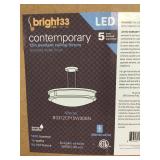 Contemporary 12 inch pendant ceiling fixture X6