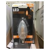 LED decorative candelabra light bulb  X6