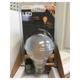 60w LED lightbulb x 8
