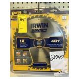 Irwin 12" 40T saw blade