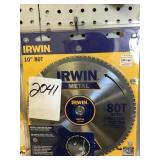 Irwin 10 in metal cutting saw blade