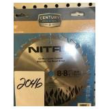 Century  8-8 1/4 in nitro carbide saw blade