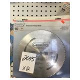 Century 10in 180Tplywood saw blades x 2