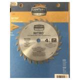 Century Nitro finishing saw blades x4