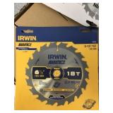 Irwin 6 1/2 in. 18T saw blade x 2