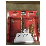 Milwaukee 15 pc titanium drill bit set