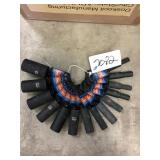 Assorted Size 3/8in Drive Sockets for One Money