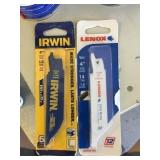 Lenox /Irwin 5 pack reciprocating saw blades X7