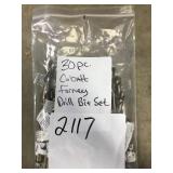 30 pc Cobalt/Forney drill bits