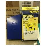 29 piece Irwin drill bit set