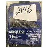 Carquest 15 pc high speed drill bit set