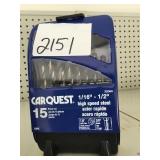 Carquest 15 pc high speed drill bit set