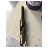 1/2 in shank cobalt S&D drill x 10