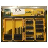 Drill & combo drive set