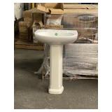 AMERICAN STANDARD PED SINK MIXED COLORS X
