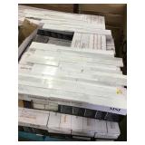 Interlocking stacked stone panels x 20