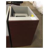 Composite cabinet with trash pull out sells as is
