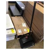 Rubbermaid upright long handle dust pan x6