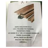 4 in 1 molding flooring transition strips x9