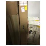 Nuvo 48in brushed nickel vanity light