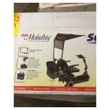 Mobility scooter shade & utility basket x2