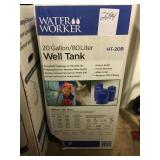 20 gallon well tank