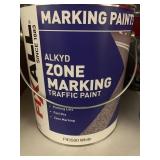 Zone marking traffic paint x4