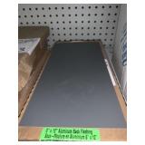 6in x 12in aluminum back flashing x2